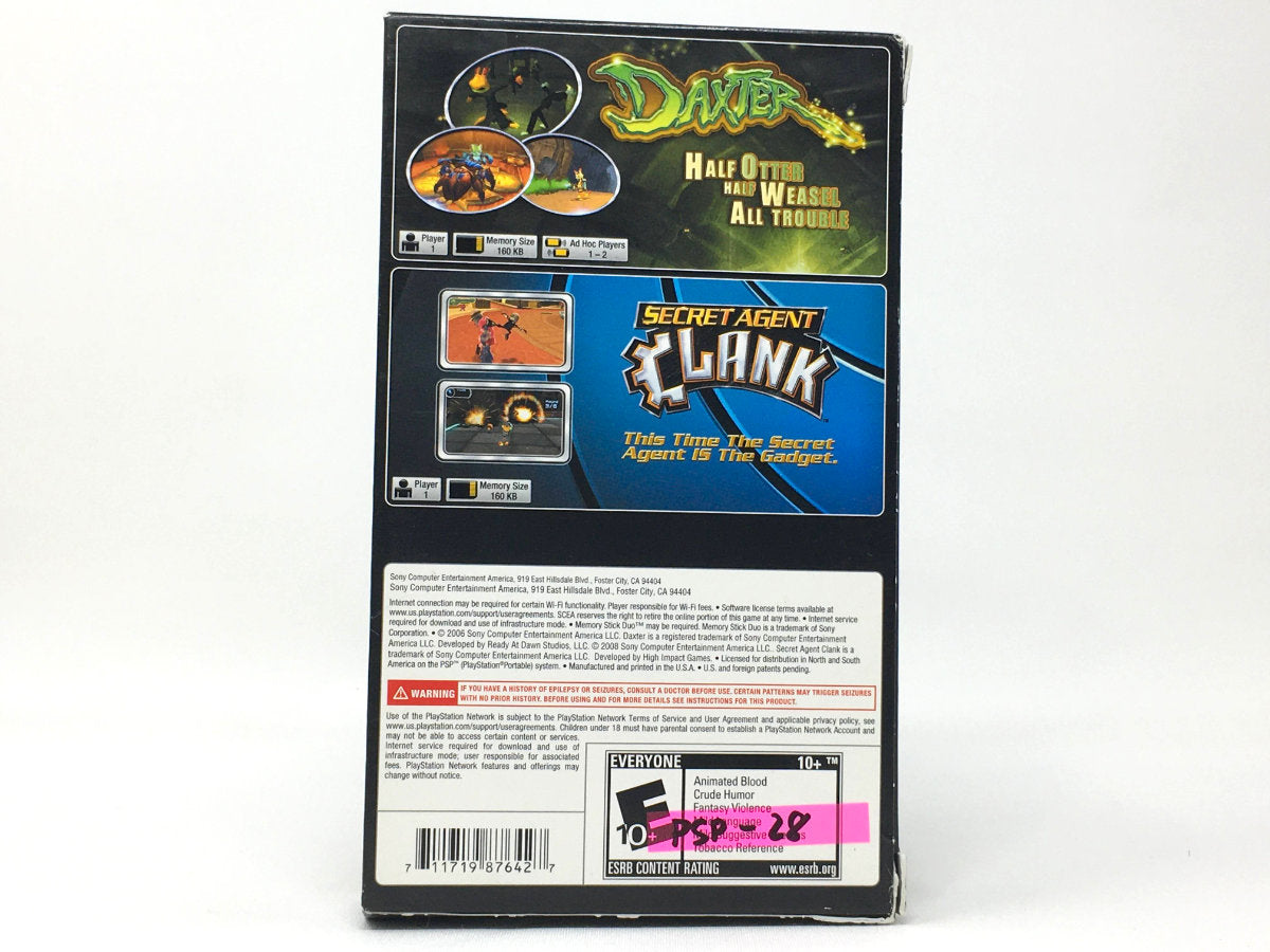 Secret Agent Clank / Daxter Dual Pack • PSP