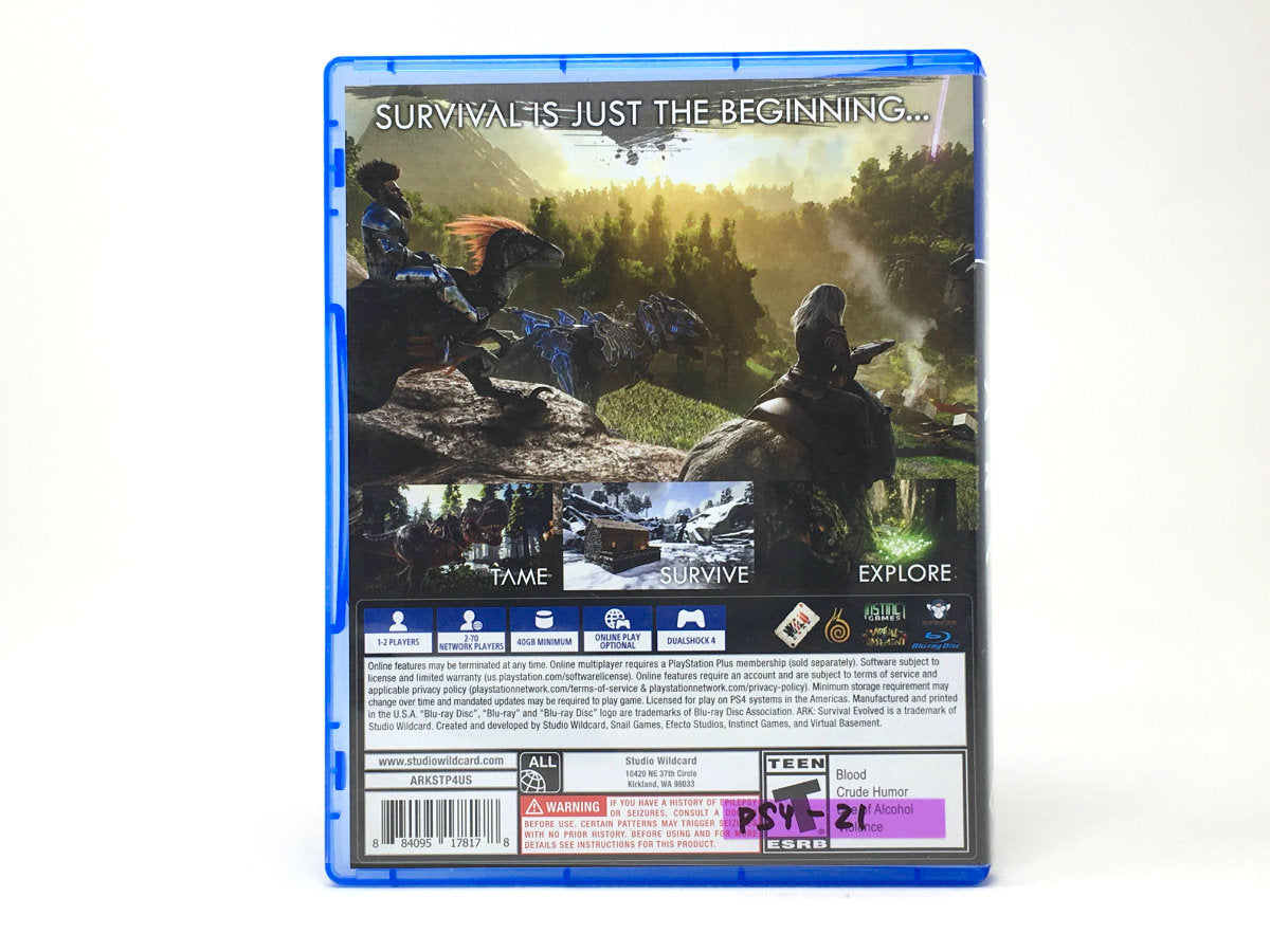 ARK: Survival Evolved • Playstation 4