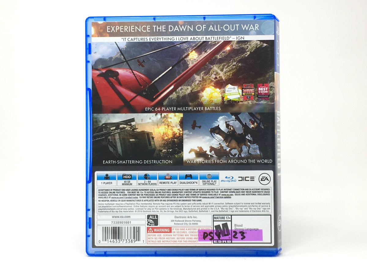 Battlefield 1 • Playstation 4