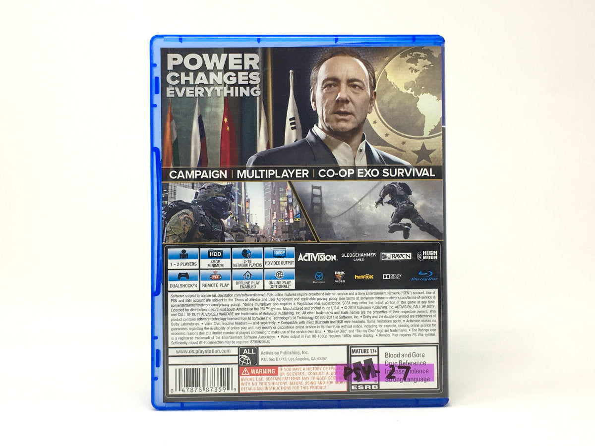 Call of Duty: Advanced Warfare • Playstation 4