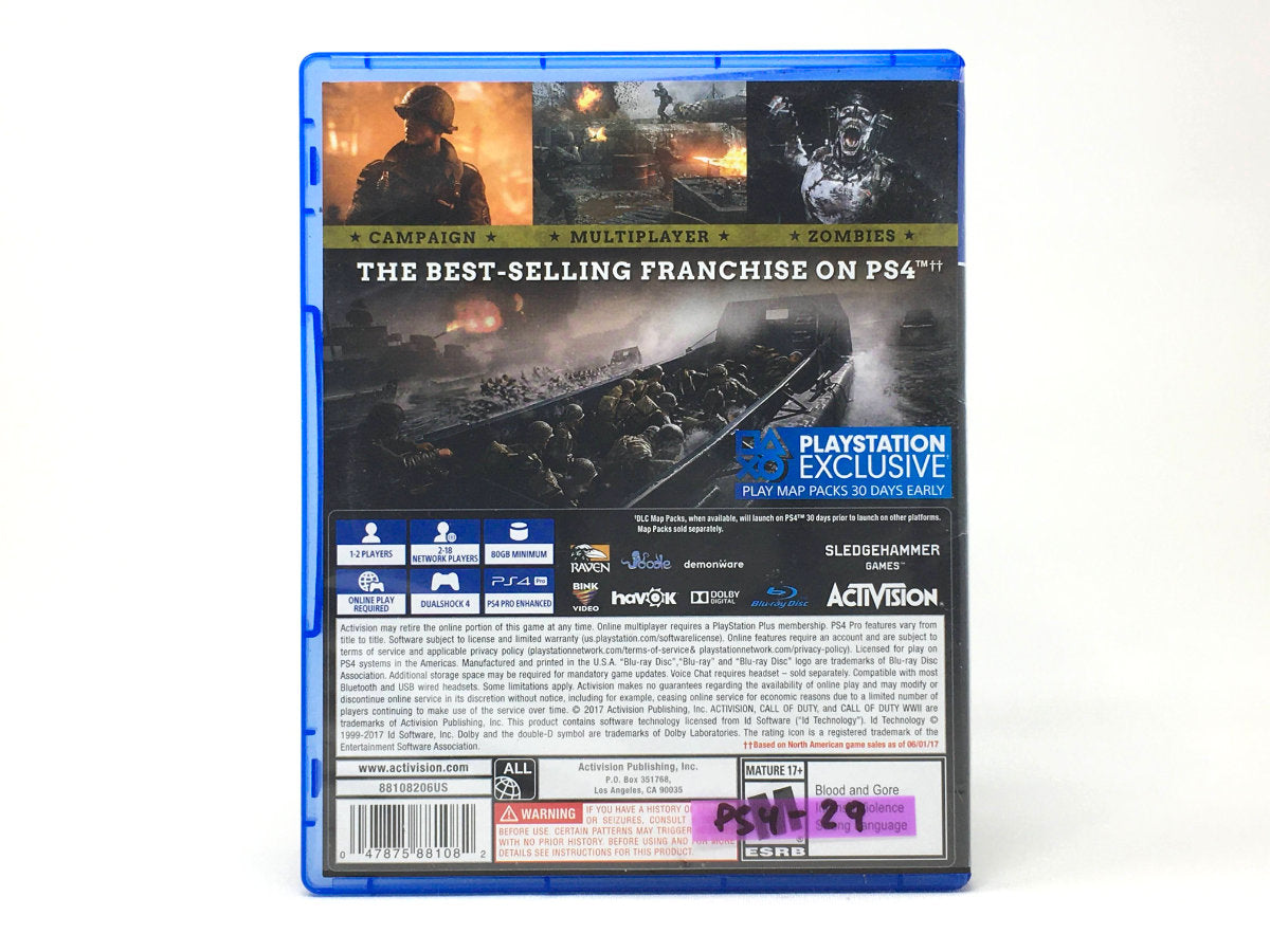 Call of Duty: WWII • Playstation 4