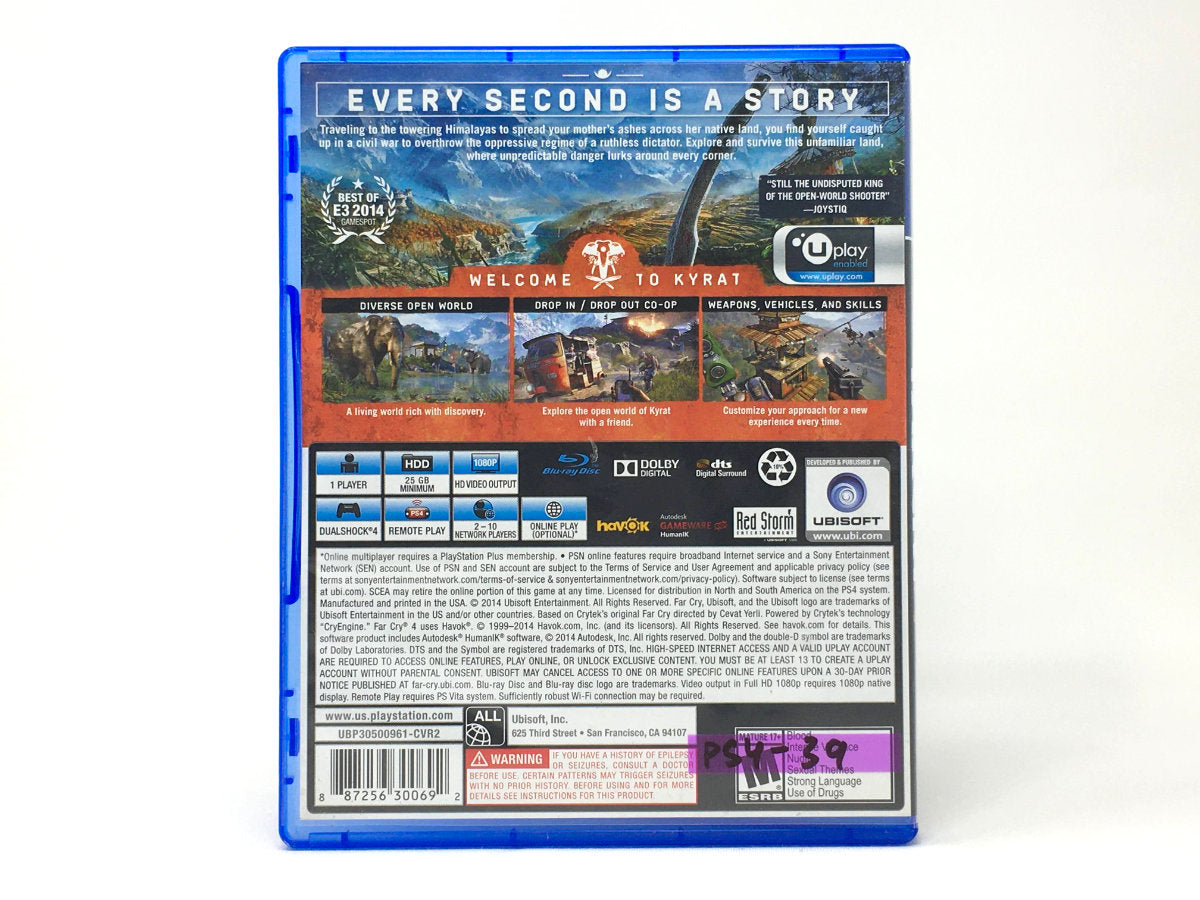 Far Cry 4 • Playstation 4