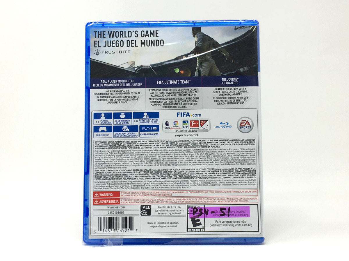 *BRAND NEW* FIFA 18 • Playstation 4