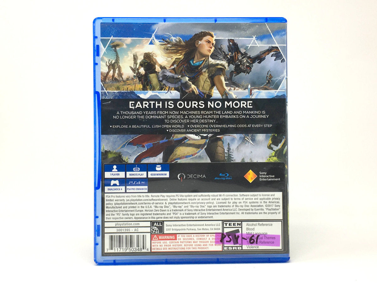 Horizon Zero Dawn • Playstation 4