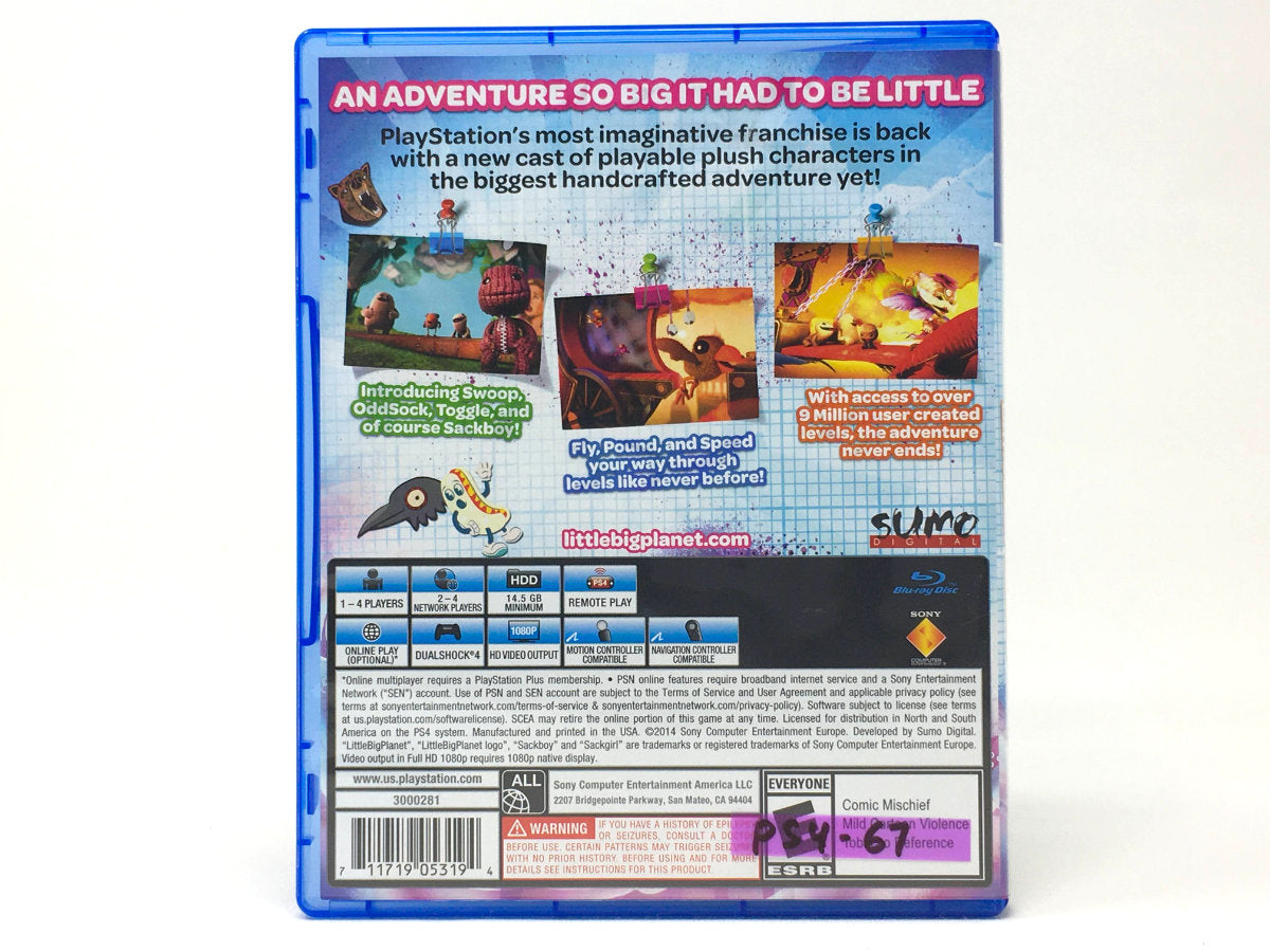 LittleBigPlanet 3 • Playstation 4