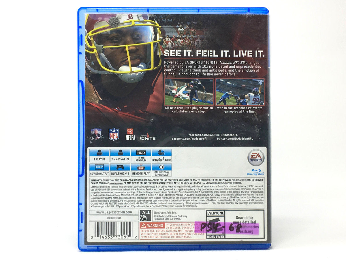 Madden NFL 25 • Playstation 4