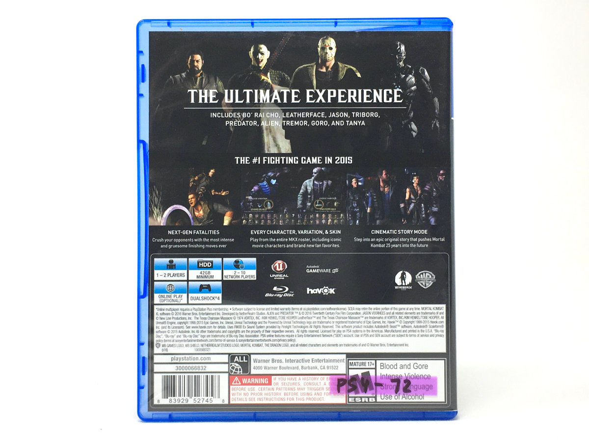 Mortal Kombat X – XL Edition • Playstation 4