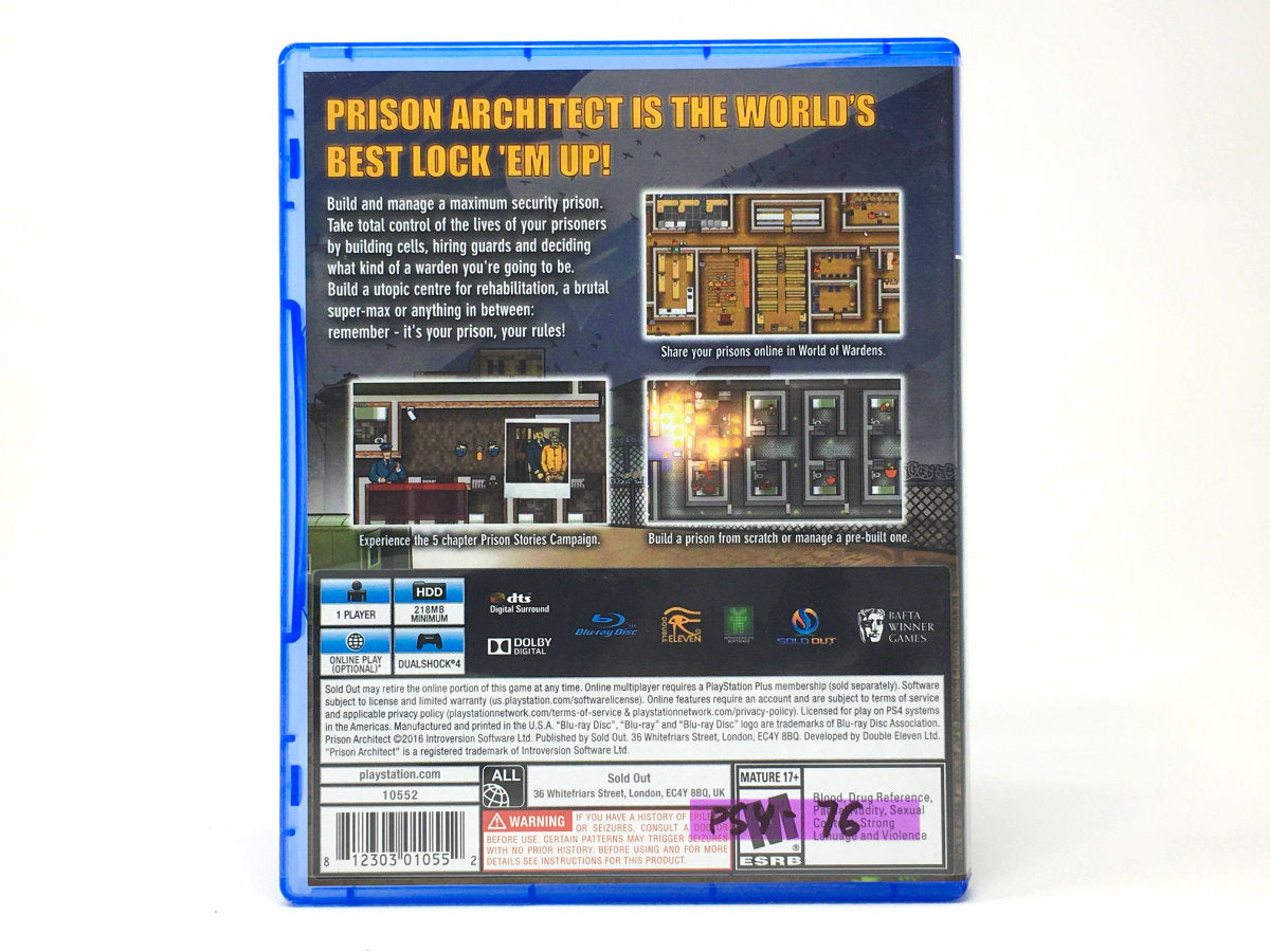 Prison Architect • Playstation 4