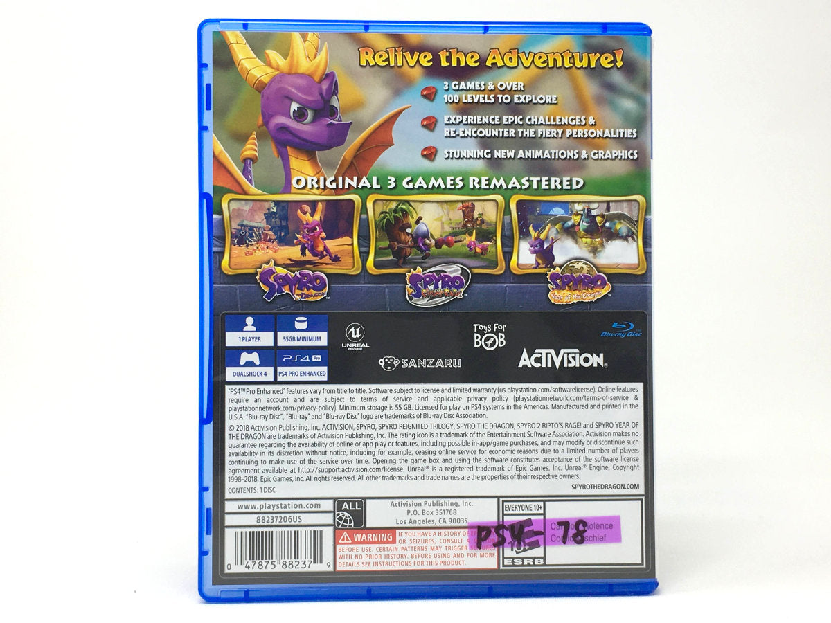 Spyro Reignited Trilogy • Playstation 4