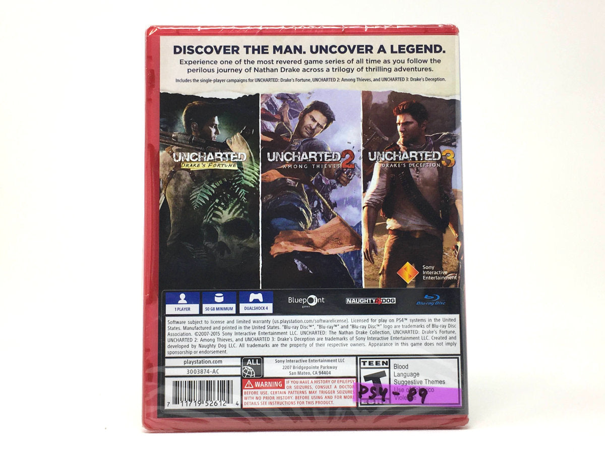 *BRAND NEW* Uncharted: The Nathan Drake Collection • Playstation 4