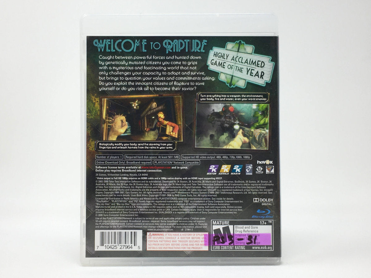 BioShock • Playstation 3