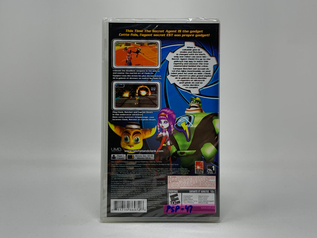 *BRAND NEW* Secret Agent Clank – Greatest Hits • PSP