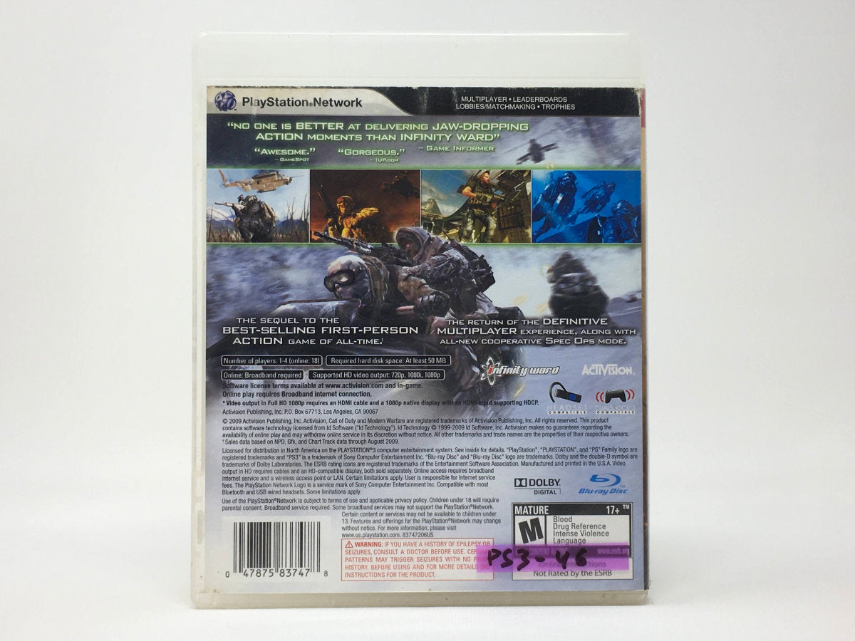 Call of Duty: Modern Warfare 2 • Playstation 3
