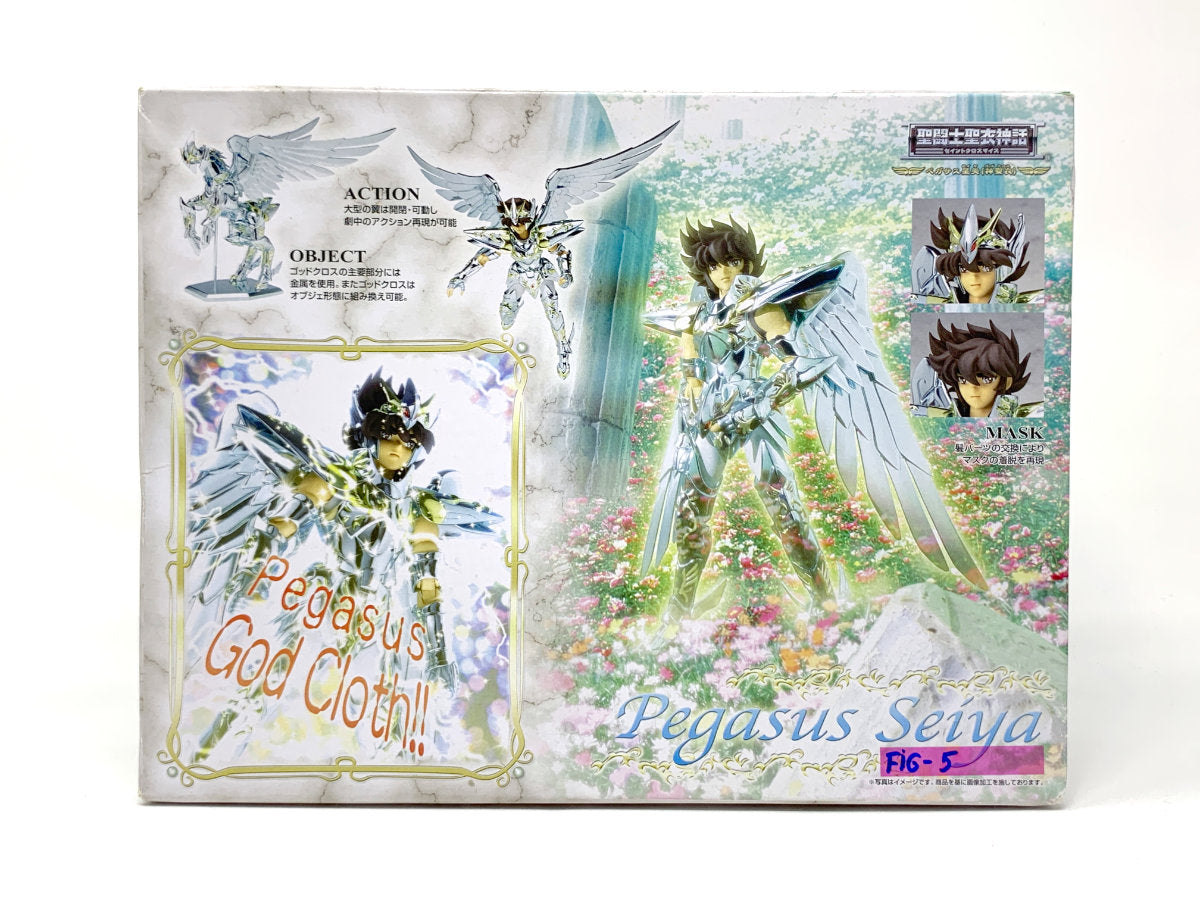 Bandai Saint Seiya Myth Pegasus Seiya God Cloth Collectible Figure • Saint Seiya