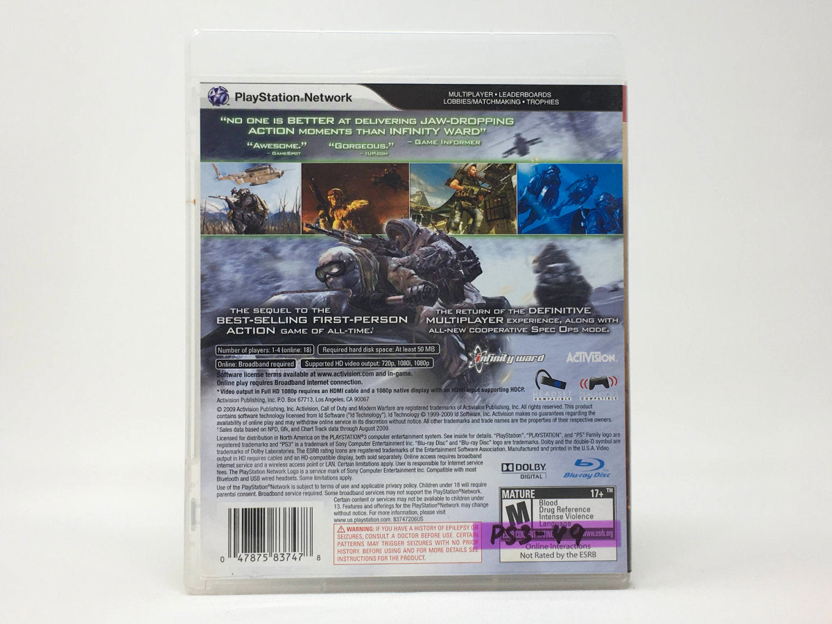 Call of Duty: Modern Warfare 2 • Playstation 3