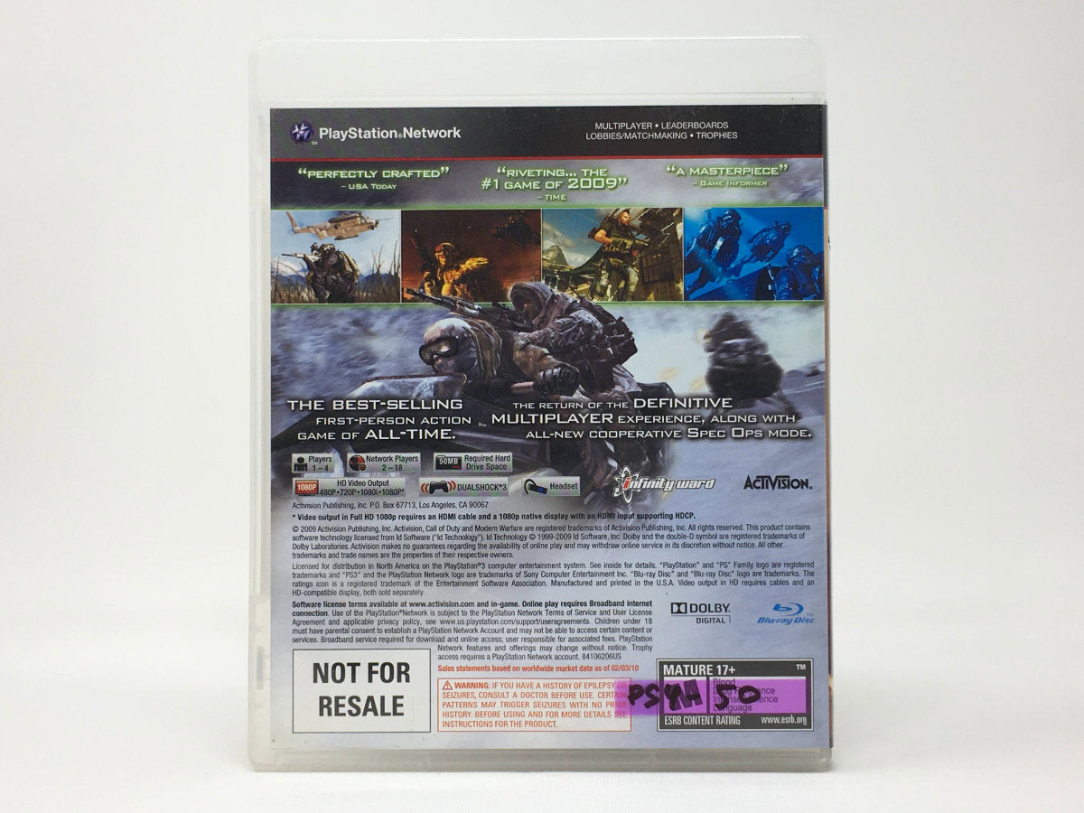 Call of Duty: Modern Warfare 2 • Playstation 3