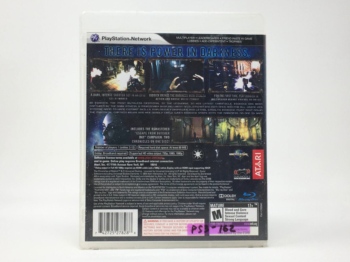 The Chronicles of Riddick: Assault on Dark Athena • Playstation 3