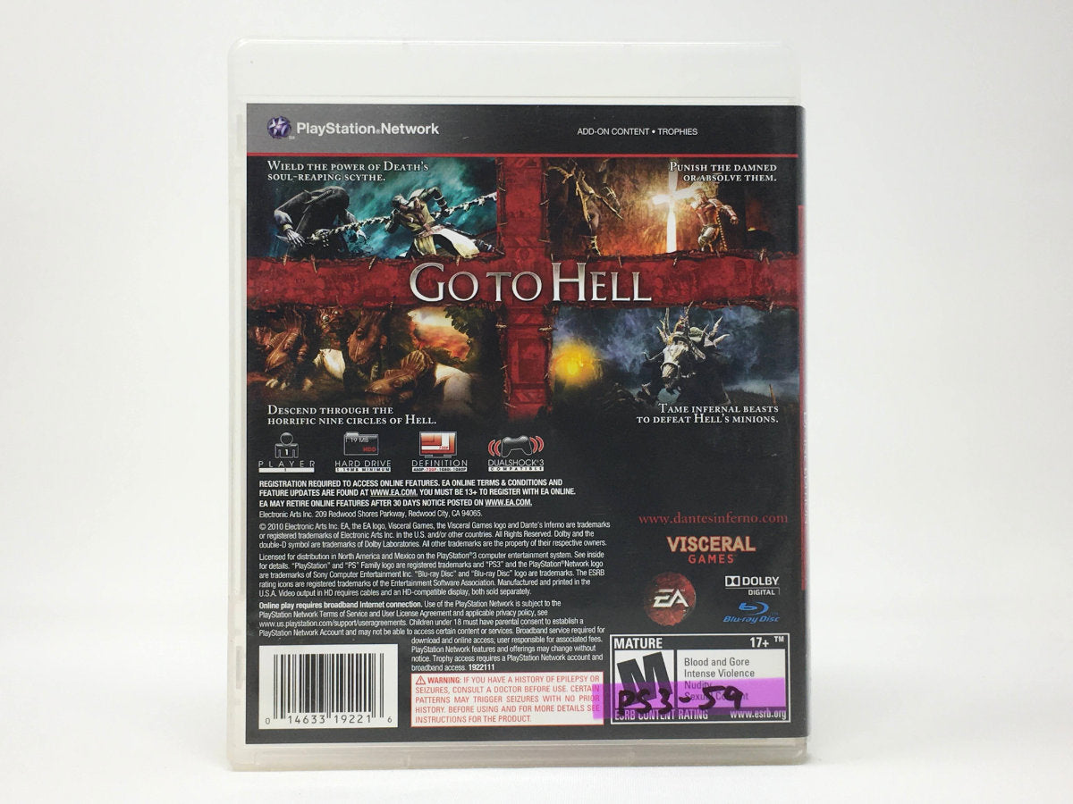 Dante's Inferno – Divine Edition • Playstation 3