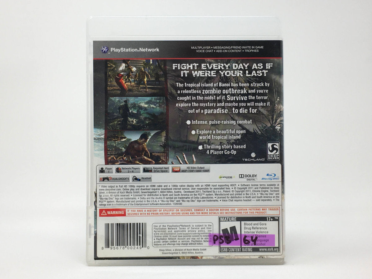 Dead Island • Playstation 3