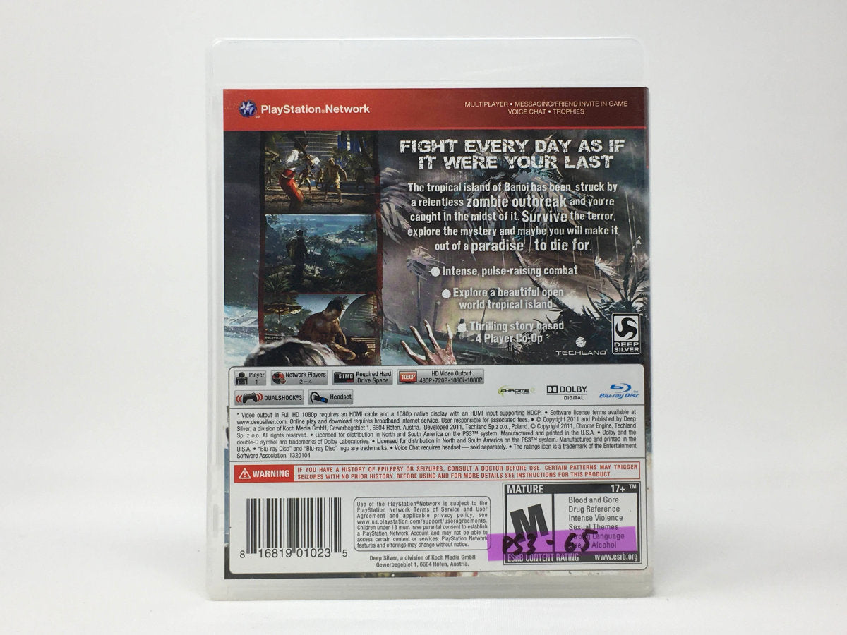 Dead Island • Playstation 3