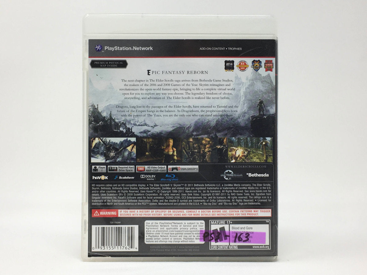 The Elder Scrolls V: Skyrim • Playstation 3