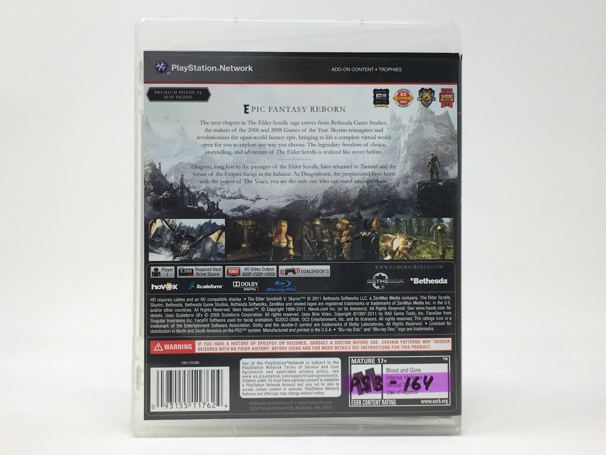 The Elder Scrolls V: Skyrim • Playstation 3