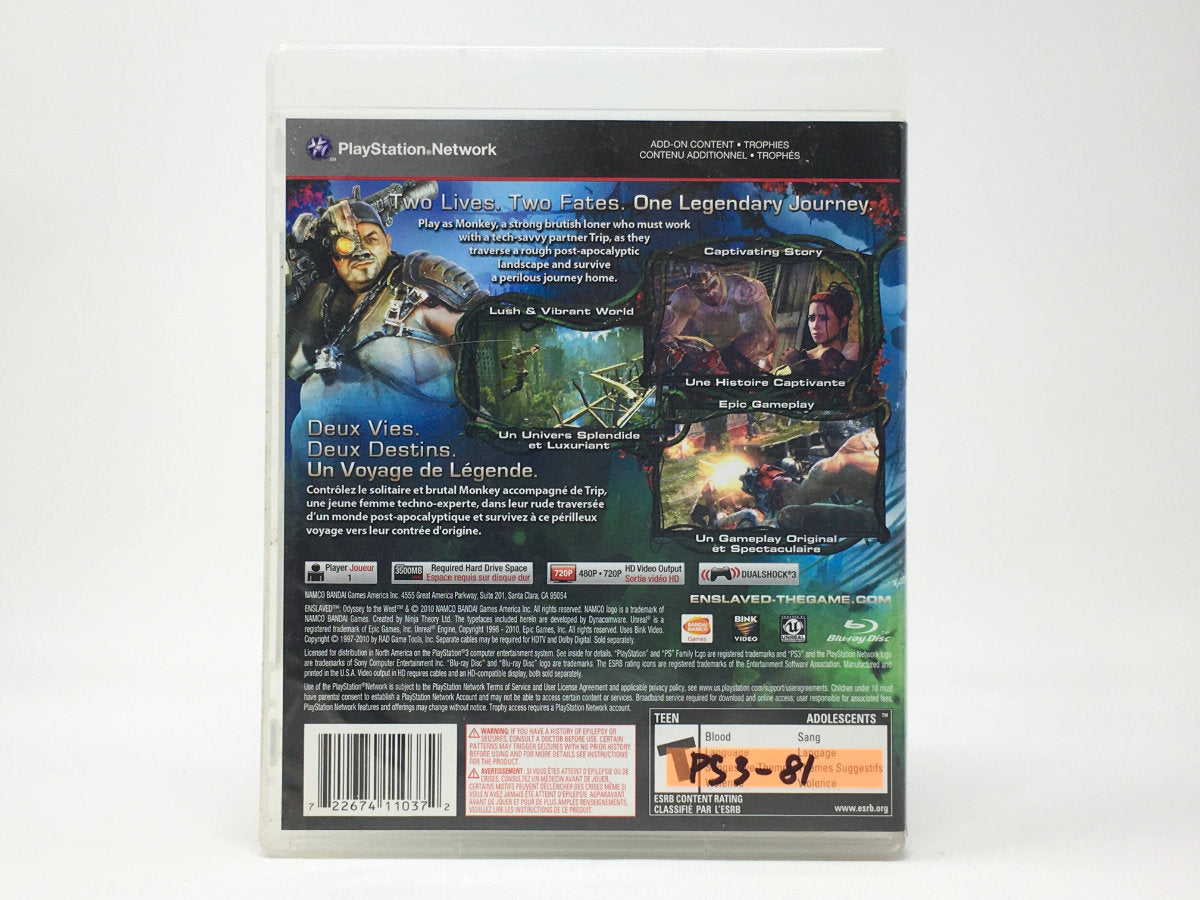 Enslaved: Odyssey to the West • Playstation 3