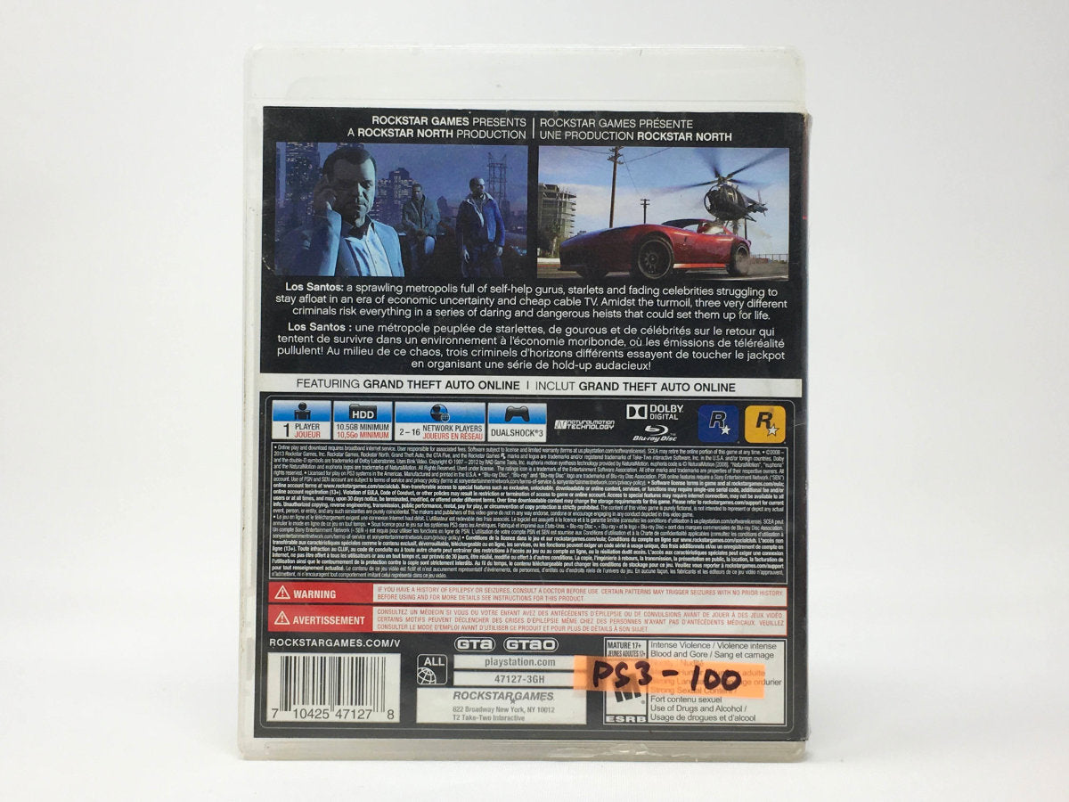 Grand Theft Auto V • Playstation 3