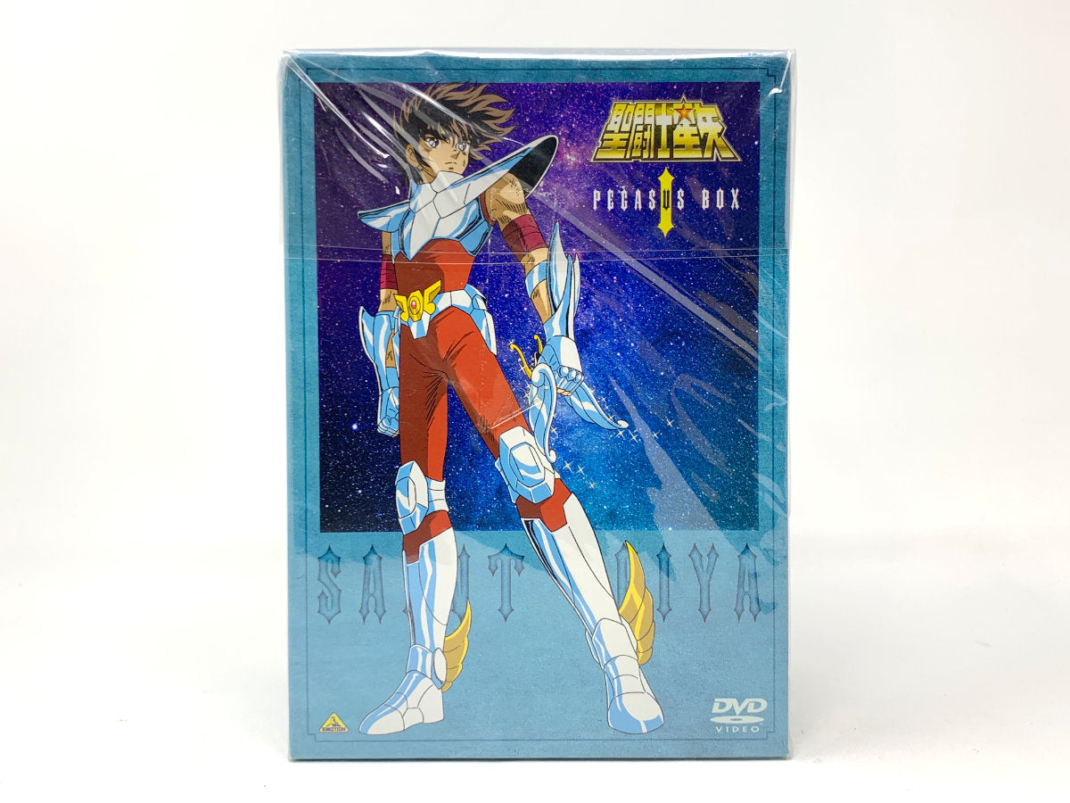 🆕 Bandai Saint Seiya Pegasus Box Vintage Gold Cloth Seiya Collectible Figure and Complete DVD Box Set Volume I - Limited Edition • Figure