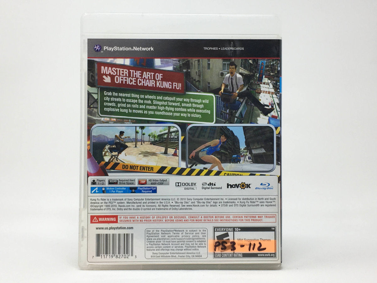 Kung Fu Rider • Playstation 3