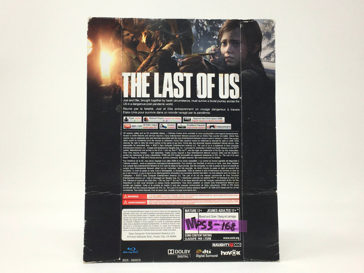 The Last of Us • Playstation 3