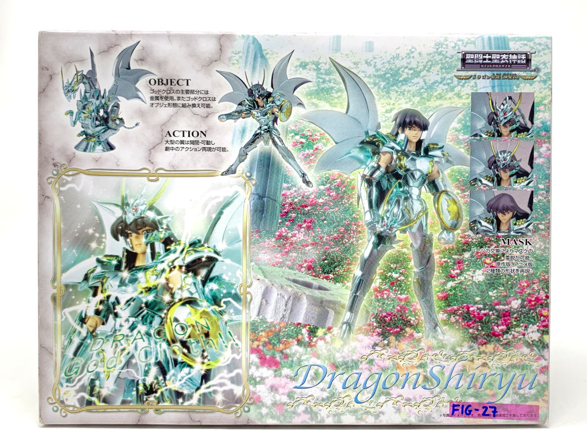 Bandai Saint Seiya Myth Dragon Shiryu God Cloth Collectible Figure • Saint Seiya