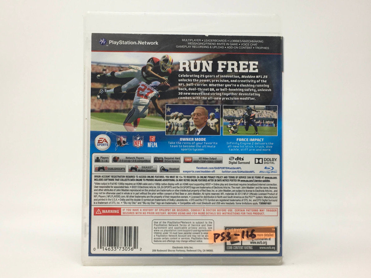 Madden NFL 25 • Playstation 3