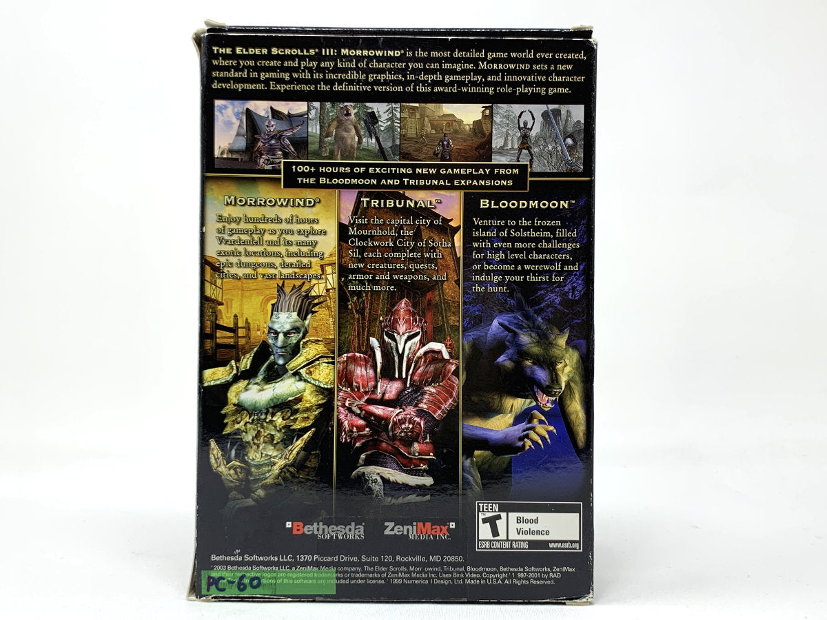 The Elder Scrolls III: Morrowind – (Big Box) • PC (Windows)