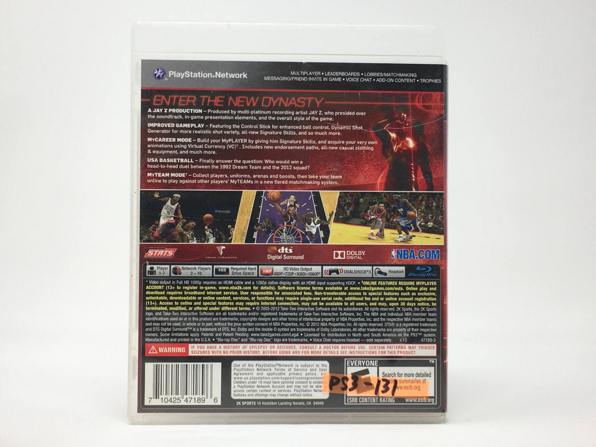 NBA 2K13 • Playstation 3
