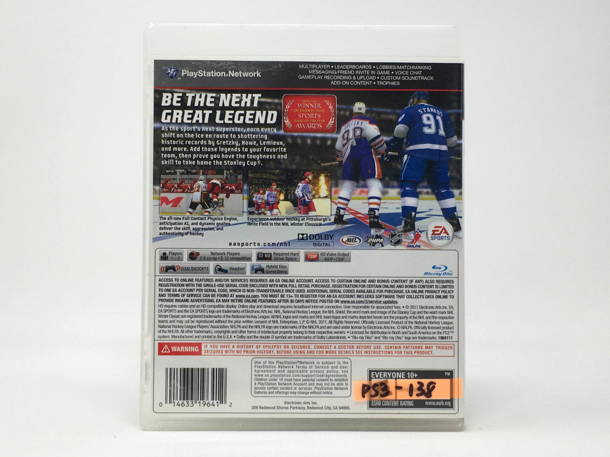 NHL 12 • Playstation 3