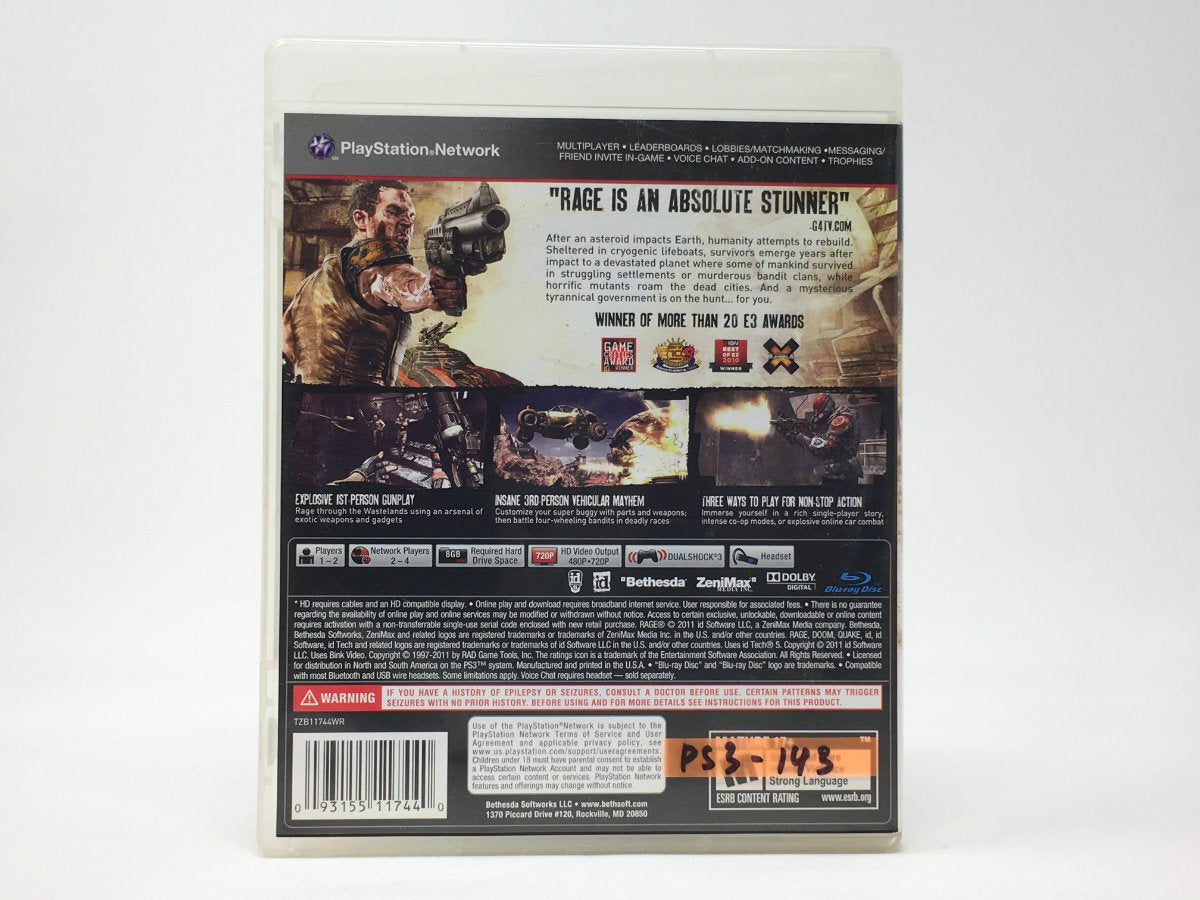 Rage • Playstation 3