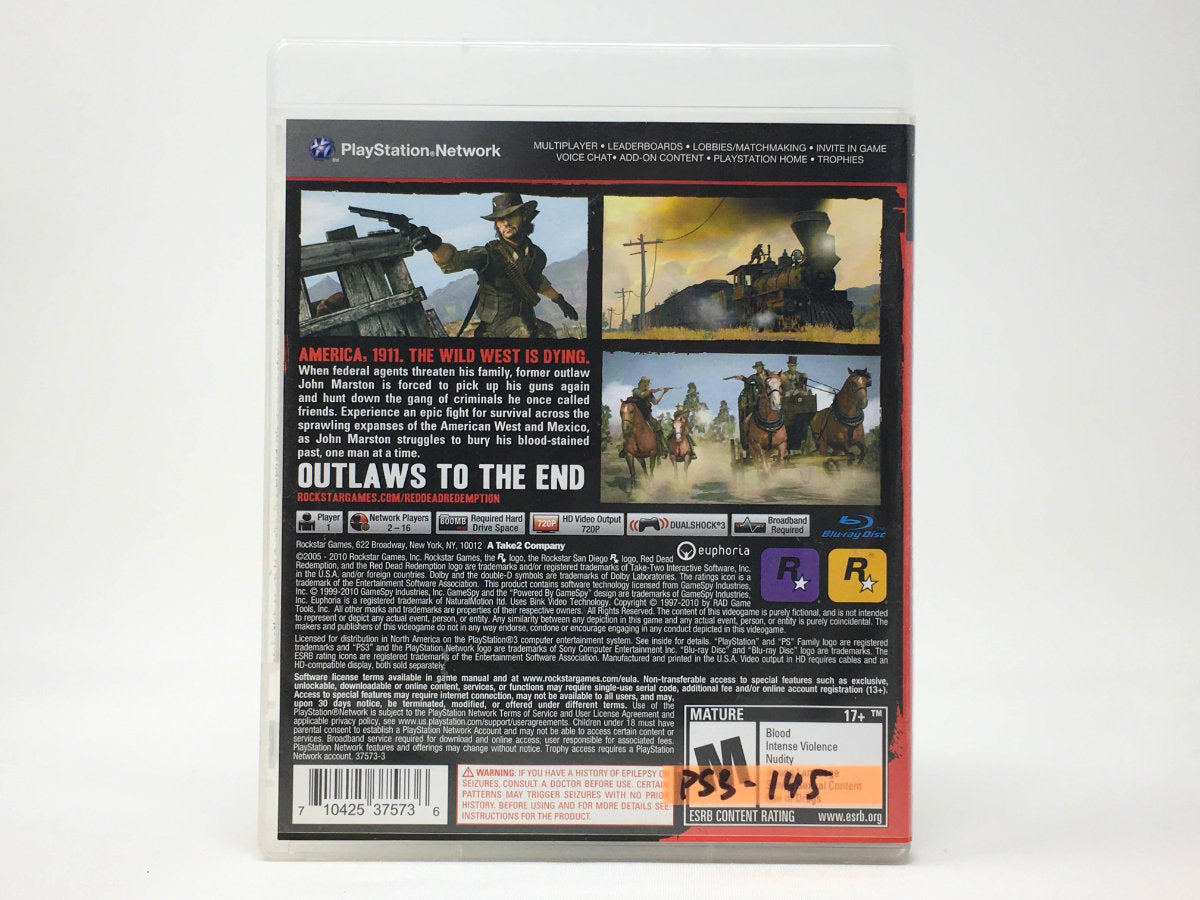 Red Dead Redemption • Playstation 3