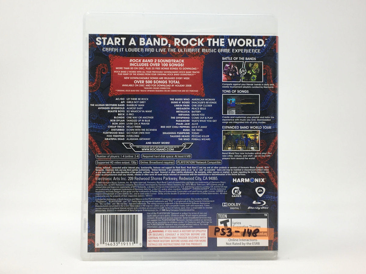 Rock Band 2 • Playstation 3