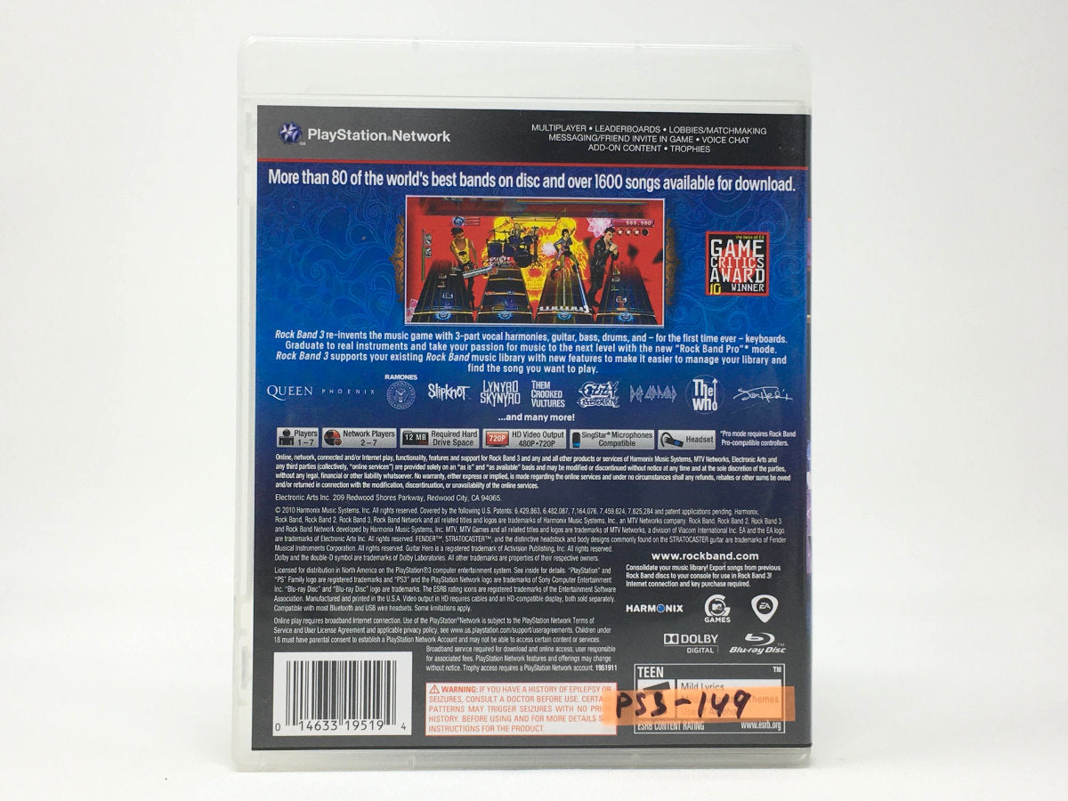 Rock Band 3 • Playstation 3