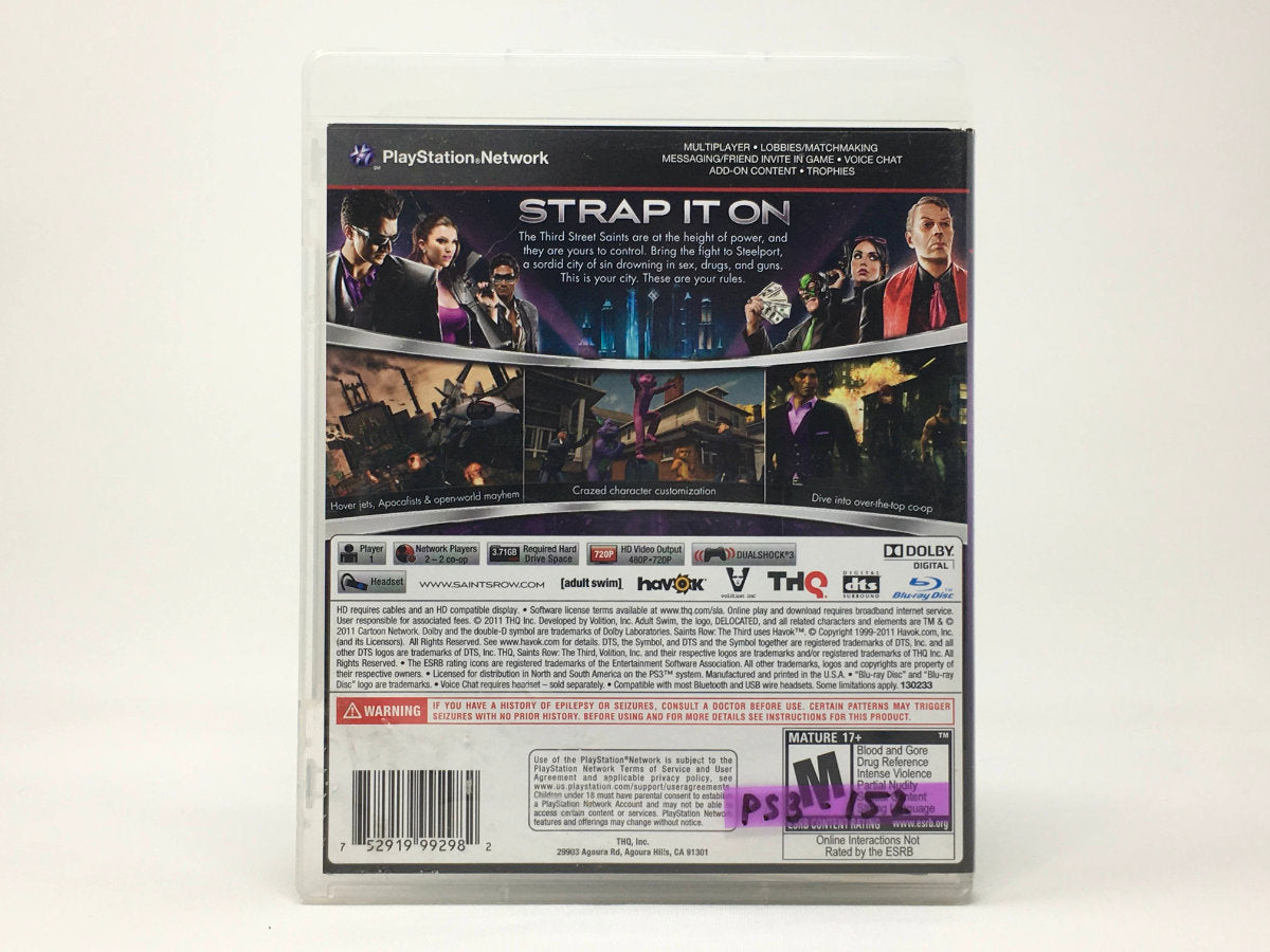 Saints Row: The Third • Playstation 3