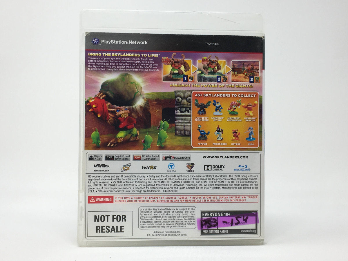 Skylanders: Giants • Playstation 3