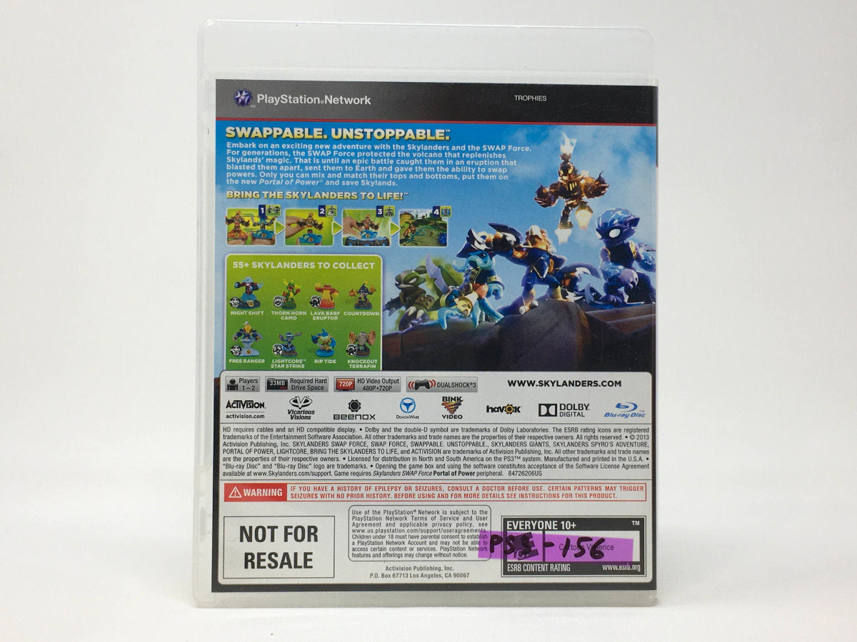 Skylanders: SWAP Force • Playstation 3