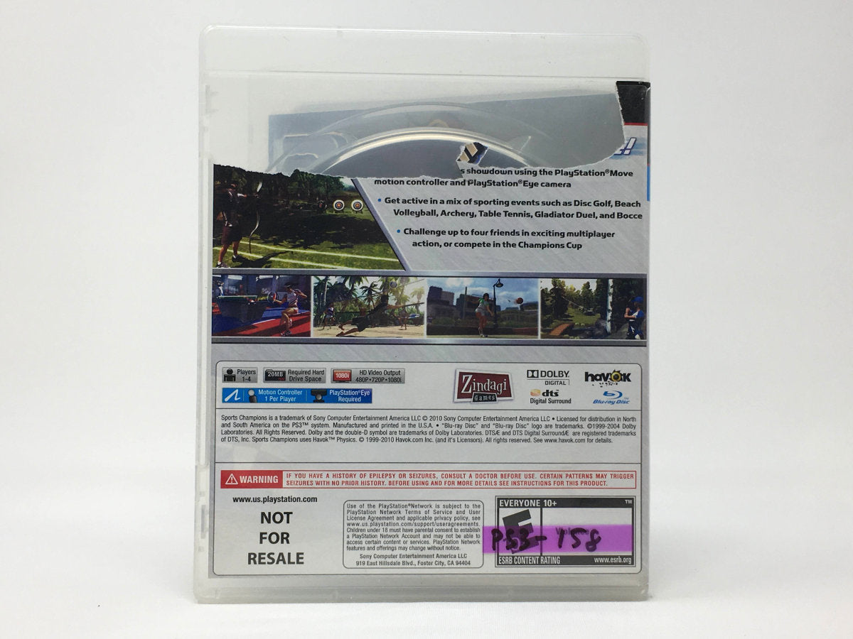 Sports Champions • Playstation 3