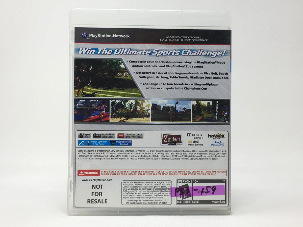 Sports Champions • Playstation 3