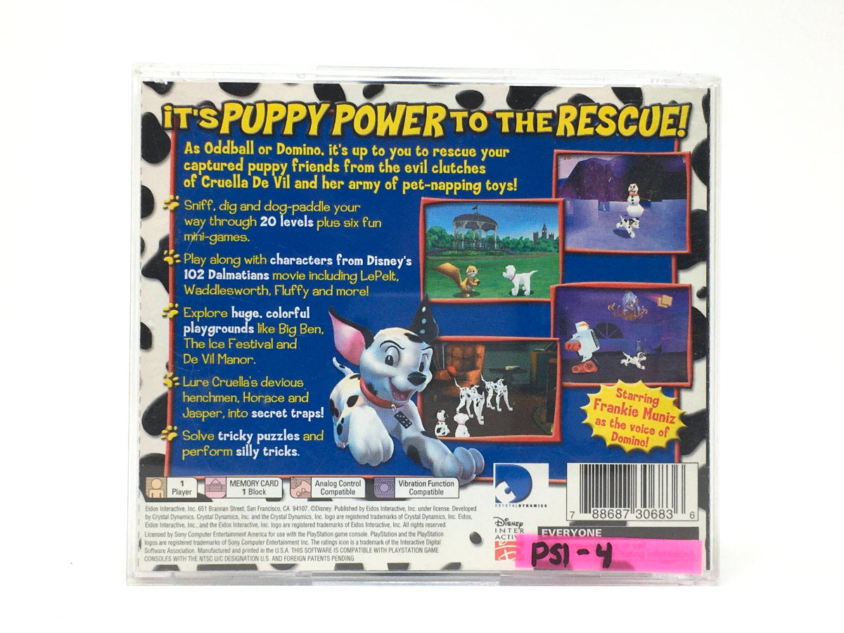 102 Dalmatians: Puppies to the Rescue • Playstation 1