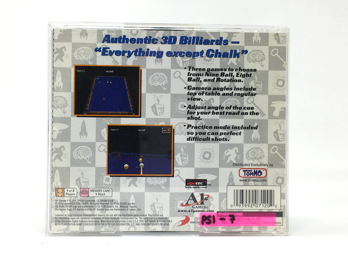 Billiards • Playstation 1