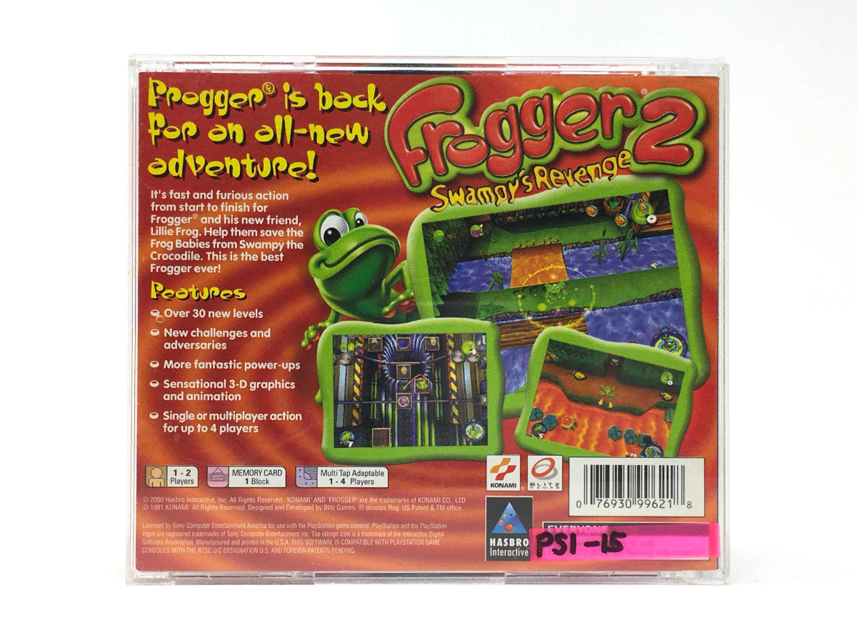 Frogger 2: Swampy's Revenge • Playstation 1