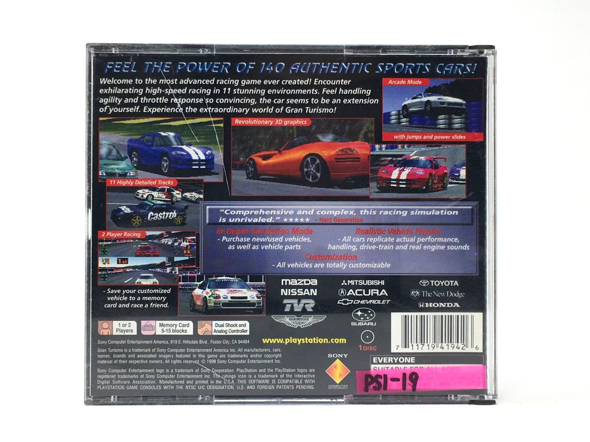 Gran Turismo • Playstation 1