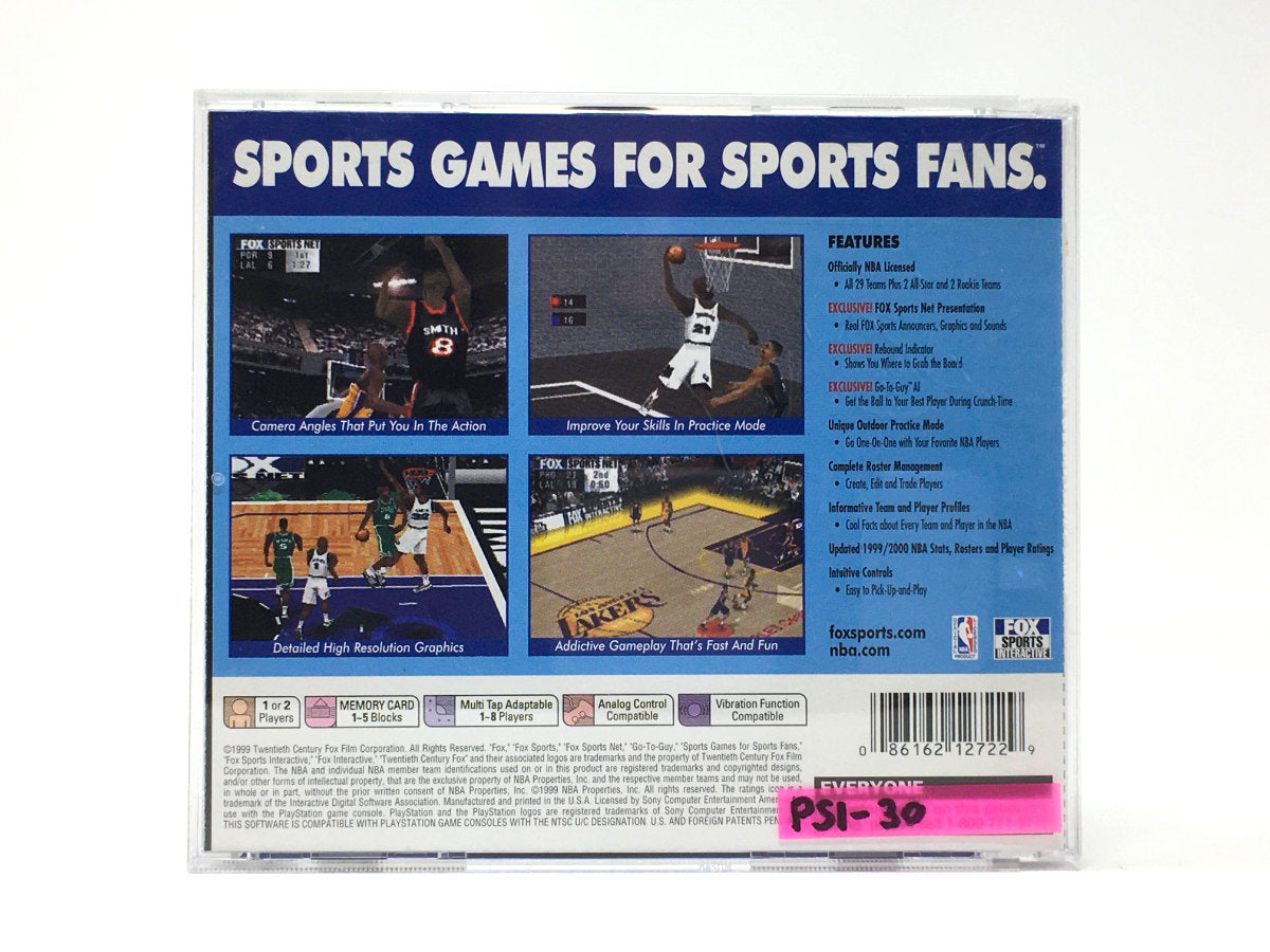 NBA Basketball 2000 • Playstation 1